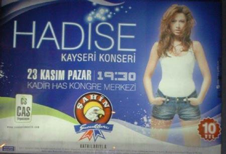 Hadise Kayseri'yi salladı - Resim 1