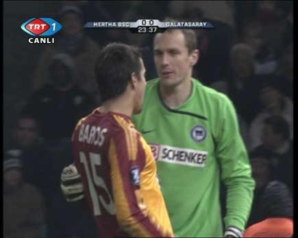 Herta Berlin - Galatasaray maçı - Resim 19