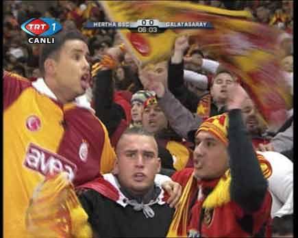 Herta Berlin - Galatasaray maçı - Resim 9