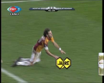 Herta Berlin - Galatasaray maçı - Resim 17