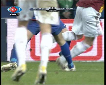 Herta Berlin - Galatasaray maçı - Resim 20