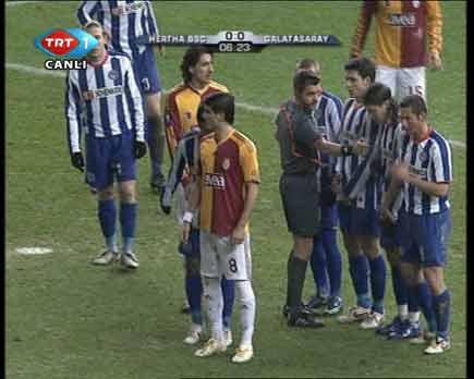 Herta Berlin - Galatasaray maçı - Resim 28
