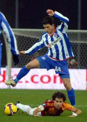 Herta Berlin - Galatasaray maçı - Resim 16