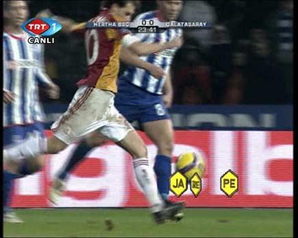Herta Berlin - Galatasaray maçı - Resim 32