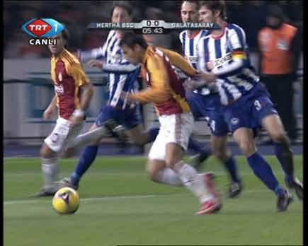Herta Berlin - Galatasaray maçı - Resim 39