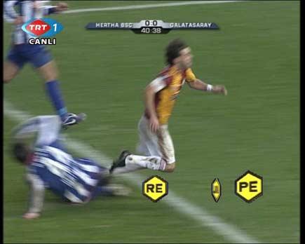 Herta Berlin - Galatasaray maçı - Resim 27
