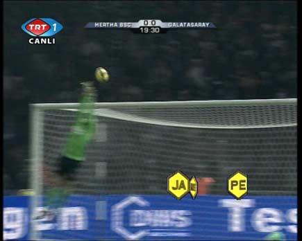 Herta Berlin - Galatasaray maçı - Resim 24