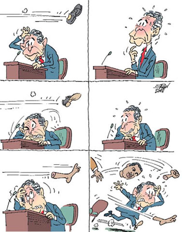 Karikatürlerde ayakkabı eylemi - Resim 8