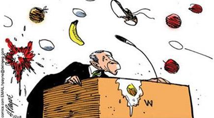 Karikatürlerle Bush'un PABUCU - Resim 34