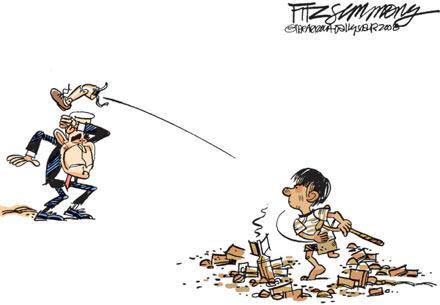 Karikatürlerle Bush'un PABUCU - Resim 25