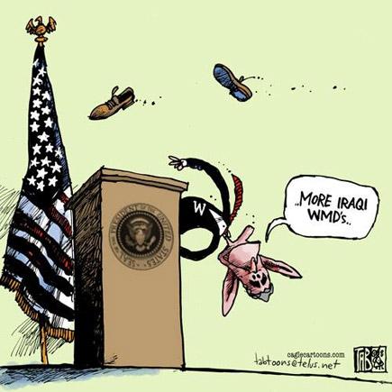 Karikatürlerle Bush'un PABUCU - Resim 33