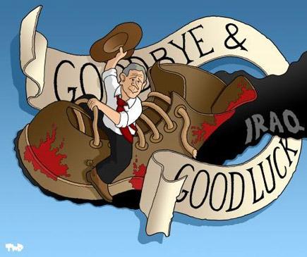Karikatürlerle Bush'un PABUCU - Resim 23