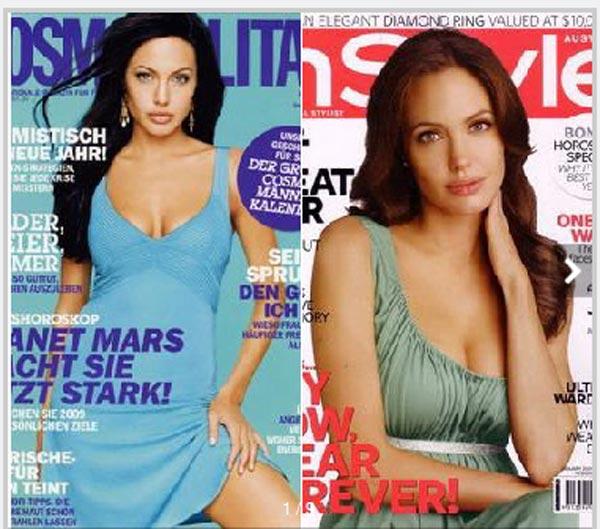 Kapak Kızı Angelina Jolie - Resim 5