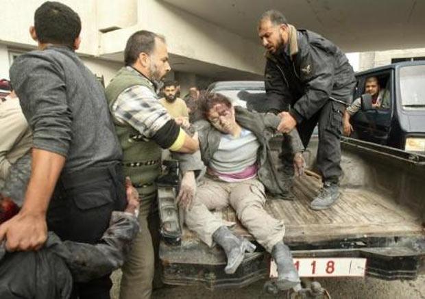 İsrail Filistin'i bombaladı