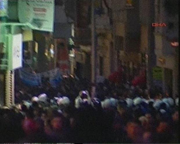 Taksim'de İsrail protestosu