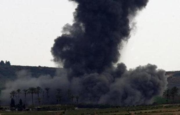 İsrail Filistin'i bombaladı