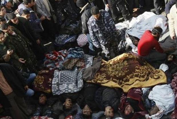 İsrail Filistin'i bombaladı