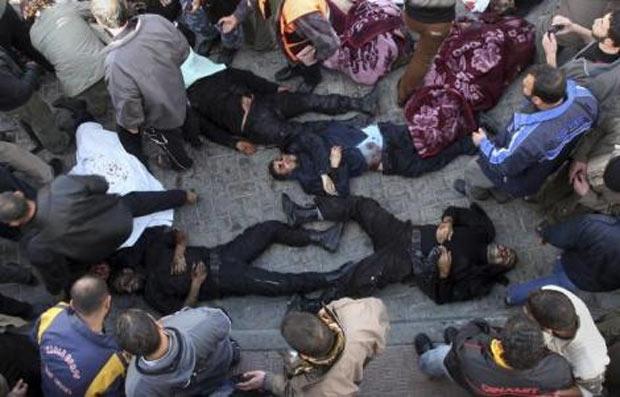 İsrail Filistin'i bombaladı