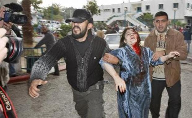 İsrail Filistin'i bombaladı