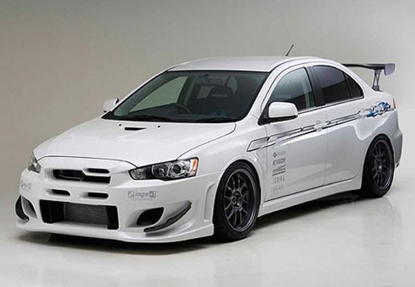Modifiyeli Mitsubishi Lancer EVO X - Resim 2
