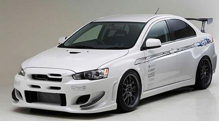 Modifiyeli Mitsubishi Lancer EVO X - Resim 6