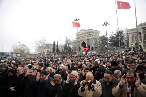 Beyazıt'ta İsrail protestosu - Resim 7