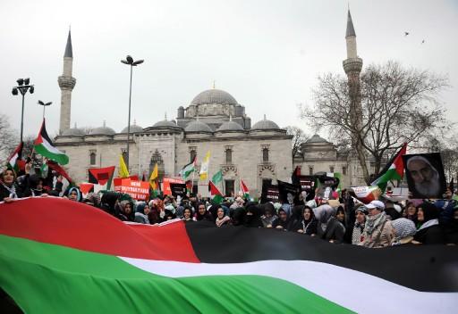 Beyazıt'ta İsrail protestosu - Resim 3