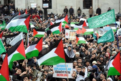 Beyazıt'ta İsrail protestosu - Resim 5
