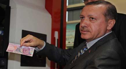 Erdoğan avans çekti