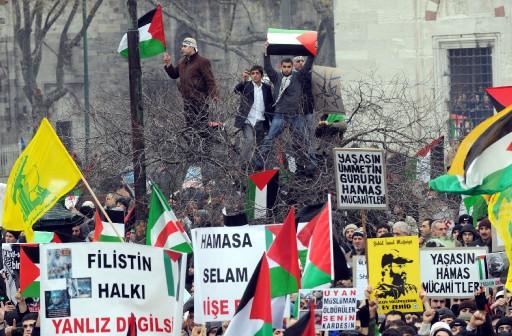 Beyazıt'ta İsrail protestosu - Resim 6