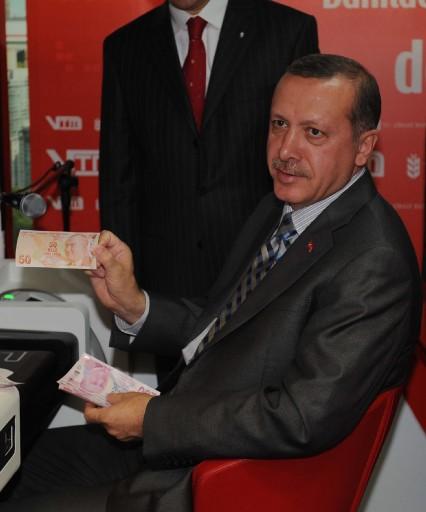 Erdoğan avans çekti