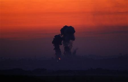 İSRAİL GAZZE'YE GİRDİ