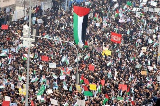 Diyarbakır'da dev İsrail protestosu - Resim 2