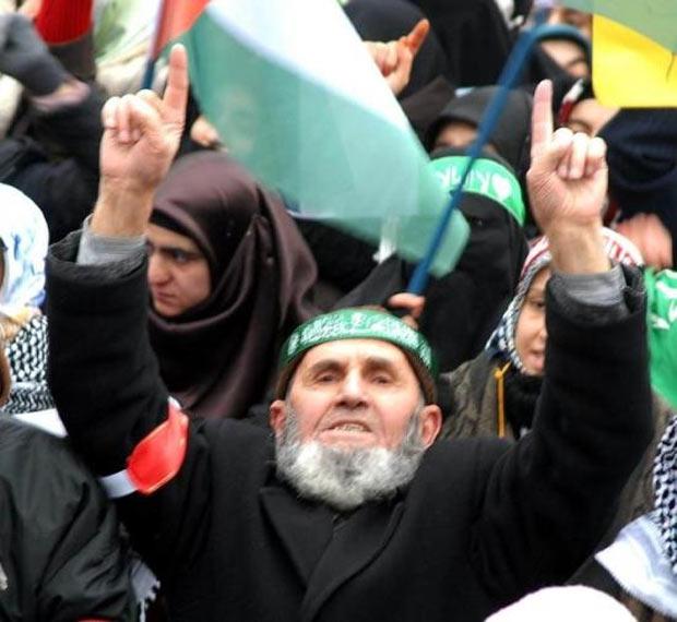 Diyarbakır'da dev İsrail protestosu - Resim 3