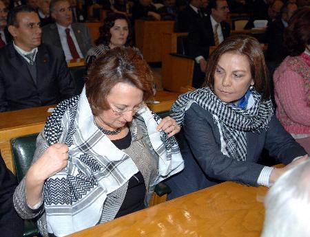 CHP'nin kadınları kefiye taktı - Resim 6