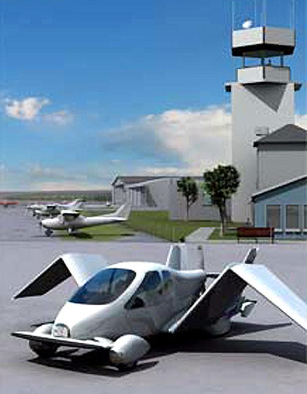 Uçan araba Terrafugia Transition - Resim 3