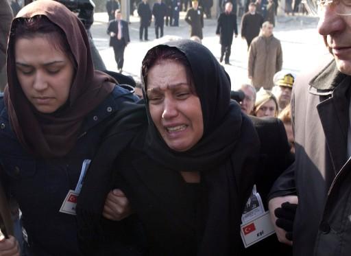 Komutanlar Kırca'nın cenazesinde 