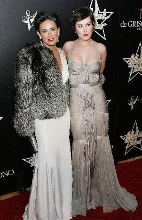 Demi Moore ve kızı Rumer 