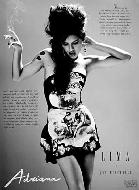 Adriana'dan Amy Winehouse pozları - Resim 4