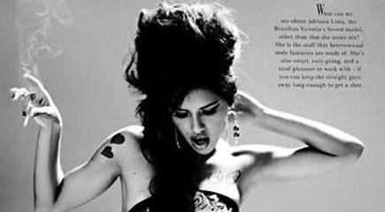 Adriana'dan Amy Winehouse pozları - Resim 8