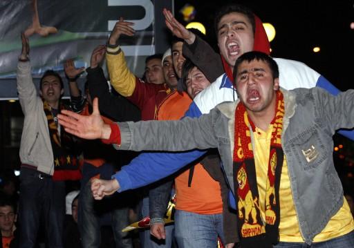 Galatasaray - Bordeaux maçı - Resim 39