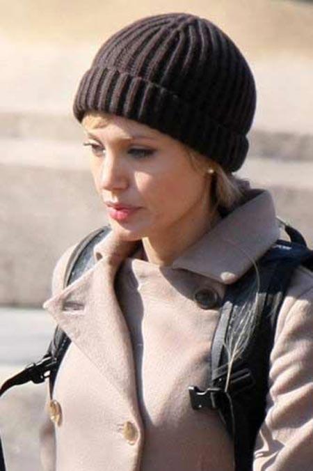 Sarışın Angelina Jolie - Resim 5