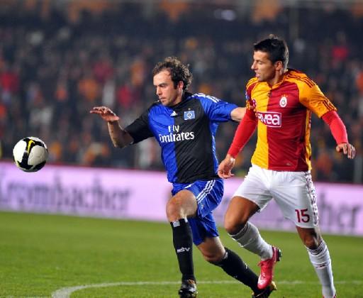 Galatasaray - Hamburg maçı - Resim 49
