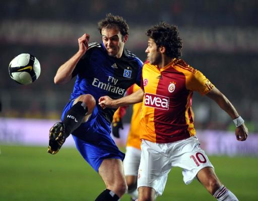 Galatasaray - Hamburg maçı - Resim 26