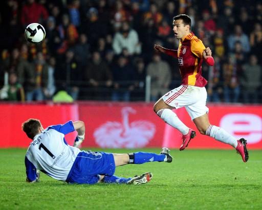 Galatasaray - Hamburg maçı - Resim 47