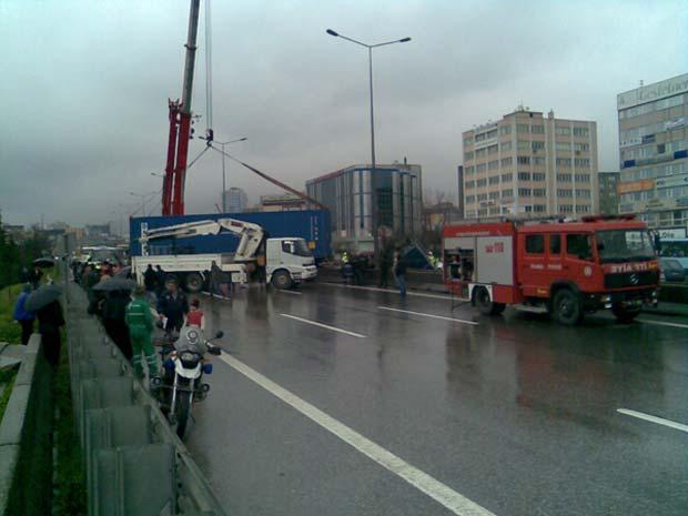 E-5'te TIR kazası - Resim 3
