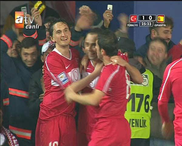 Türkiye - İspanya maçı - Resim 76