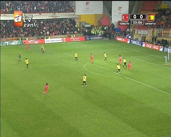 Türkiye - İspanya maçı - Resim 15
