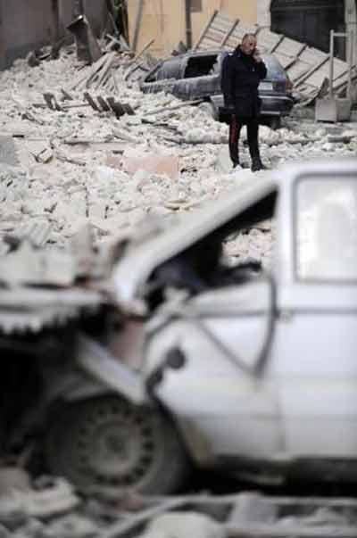 İtalya'da deprem - Resim 14
