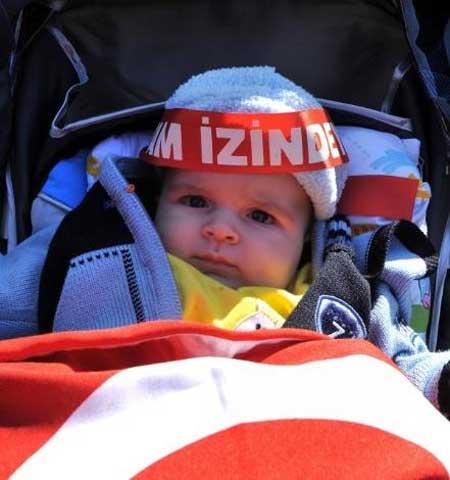 Anıtkabir'de Ergenekon protestosu
